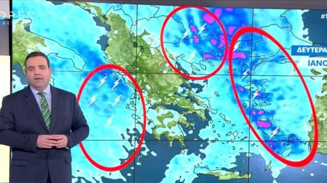 Ολική ανατροπή από τον Κλέαρχο Μαρουσάκη: Σφοδρή κακοκαιρία από τη νέα εβδομάδα – Οι περιοχές που θα επηρεαστούν περισσότερο (Video)