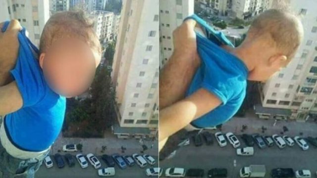 «Κρέμασε» το μωρό από το παράθυρο του 15ου ορόφου – Δε φαντάζεστε τι ακολούθησε μετά