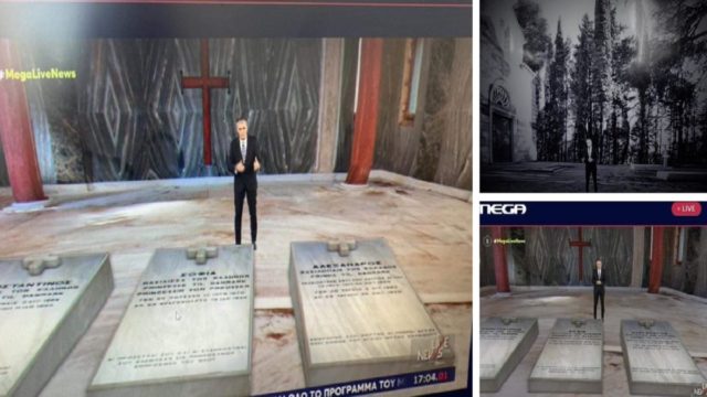 «Τώρα και… νεκροθάφτης» – “Πάρτι” με τον Ευαγγελάτο στο Twitter για το “σόου” με την κηδεία του τέως βασιλιά Κωνσταντίνου (photos)