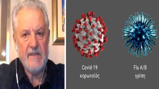 Συναγερμός Νίκου Καπραβέλου: «Η γρίπη ταλαιπωρεί αλλά ο Covid δεν αστειεύεται! Έχουμε 600 νεκρούςτο μήνα, περισσότερους και απο την Κίνα!» (Video)