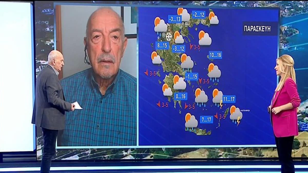 Κόλαφος ο Τάσος Αρνιακός για τα τέλη Γενάρη: «Θα είναι ένας ισχυρός χιονιάς…»