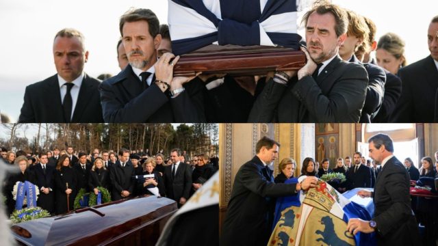 “Αυλαία” για τον τελευταίο βασιλιά της Ελλάδας – Με τιμές και διακριτικότητα το ύστατο χαίρε – Όλα όσα συνέβησαν στην κηδεία