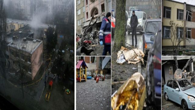 Τραγωδία στην Ουκρανία: Βίντεο ντοκουμέντο πριν και μετά τη συντριβή του ελικοπτέρου! Τουλάχιστον 16 οι νεκροί – Ανάμεσά τους τρία παιδιά και δύο υπουργοί (photo-video)