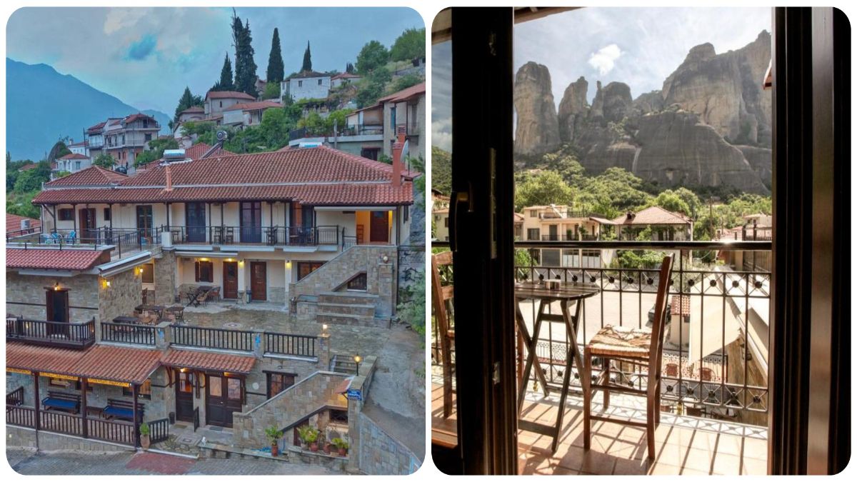 «Alsos House»: Το φανταστικό κατάλυμα στην Καλαμπάκα με την μαγική θέα στα Μετέωρα