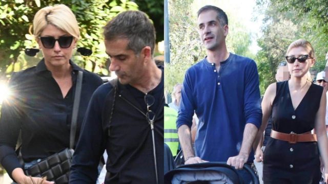 Στιγμές απόλυτης ευτυχίας για την Σία Κοσιώνη και τον Κώστα Μπακογιάννη – Οι εικόνες με τον μικρό Δήμο που πρόδωσαν την χαρά τους