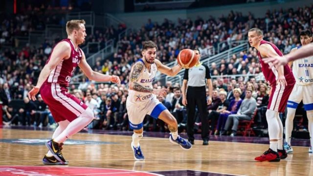 Λετονία – Ελλάδα 67-57: Ήττα για την Εθνική που ετοιμάζεται για το Παγκόσμιο