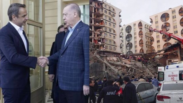 Μητσοτάκης για Ερντογάν: Να αφήσουμε στην άκρη τις διαφορές μας για να σώσουμε ανθρώπους