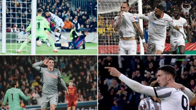 Europa League: Ματσάρα στο Καμπ Νου – Ξέρανε την Ρόμα η Ζάλτσμπουργκ – Μπελάδες για Γιουβέντους! (videos)