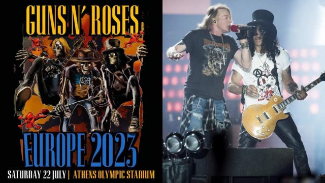 «Έσκασε» η βόμβα του καλοκαιριού 2023: Οι Guns N’ Roses έρχονται στην Αθήνα – Η μεγάλη συναυλία στο ΟΑΚΑ και τα εισιτήρια