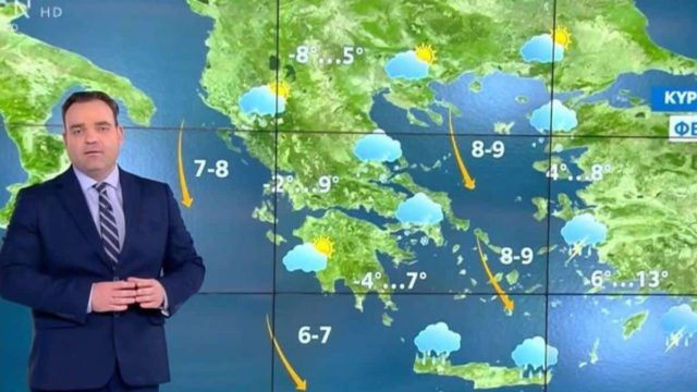 «Σφυροκόπημα» από Κλέαρχο Μαρουσάκη: «Ισχυρό κύμα χιονοκαιρίας – Με την κακοκαιρία Μπάρμπαρα ο υδράργυρος δεν θα ξεπεράσει…»