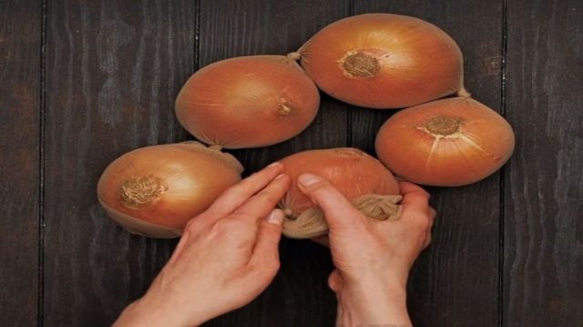 Πήρε ένα καλσόν και έβαλε μέσα μερικά κρεμμύδια… Μόλις δείτε το λόγο θα τρέξετε να το κάνετε!