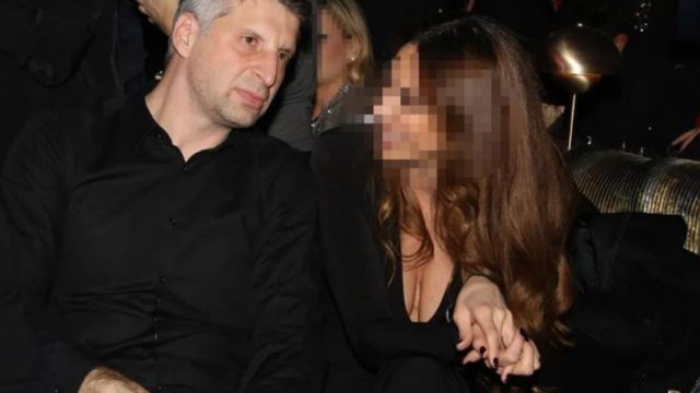 Στα μπουζούκια ο Παπαλουκάς με την εντυπωσιακή σύζυγό του (ΦΩΤΟ)