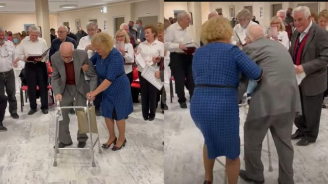 Το λέει η καρδιά του: Παππούς με «πι» δίνει ρεσιτάλ παραδοσιακών χορών και «ρίχνει» το ελληνικό Youtube!