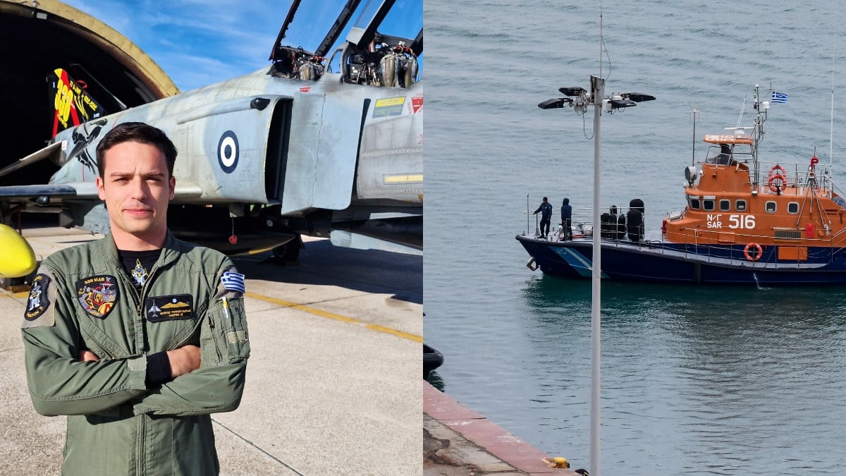 Συντριβή Phantom F-4: Υποθαλάσσια χαράδρα και βάθος 1 χλμ. στο σημείο των ερευνών – Την Πέμπτη η κηδεία του υποσμηναγού