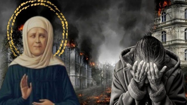 Ταραχώδης προφητεία της Αγίας Ματρώνας: «Στους έσχατους καιρούς θα πάρετε χώμα και θα το κάνετε…»