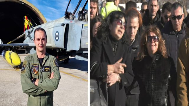 Πτώση Phantom στην Ανδραβίδα: Σπαραγμός στο τελευταίο αντίο του Στάθη Τσιτλακίδη! «Ψηλά» ψέλλιζε η μητέρα του – Υποβασταζόμενη η αρραβωνιαστικιά του (Video)