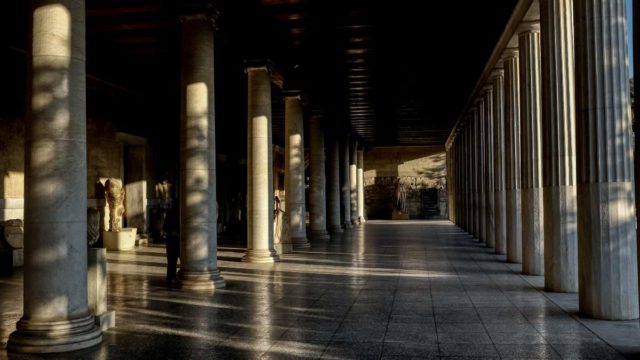 Η φωτογραφία της ημέρας: Η Ρωμαϊκή Αγορά μέσα από το φακό