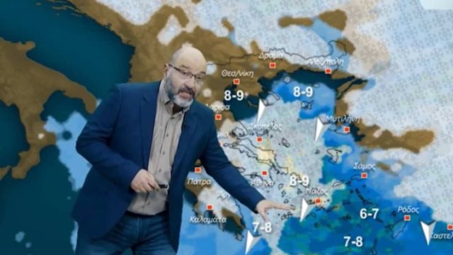 Κακοκαιρία «Μπάρμπαρα» – Σάκης Αρναούτογλου: «Νέος γύρος χιονοπτώσεων στην Αττική…» – Η πρόγνωση για το κέντρο της Αθήνας