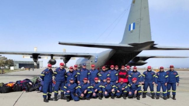 Σεισμός στην Τουρκία: Αναχώρησε η αποστολή για παροχή βοήθειας στους σεισμόπληκτους