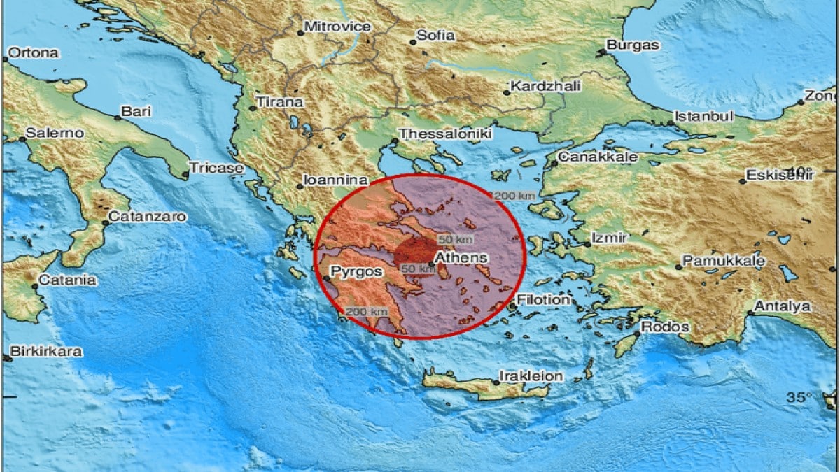 Σεισμός 3,8 Ρίχτερ στη Βοιωτία – Αισθητός και στην Αθήνα