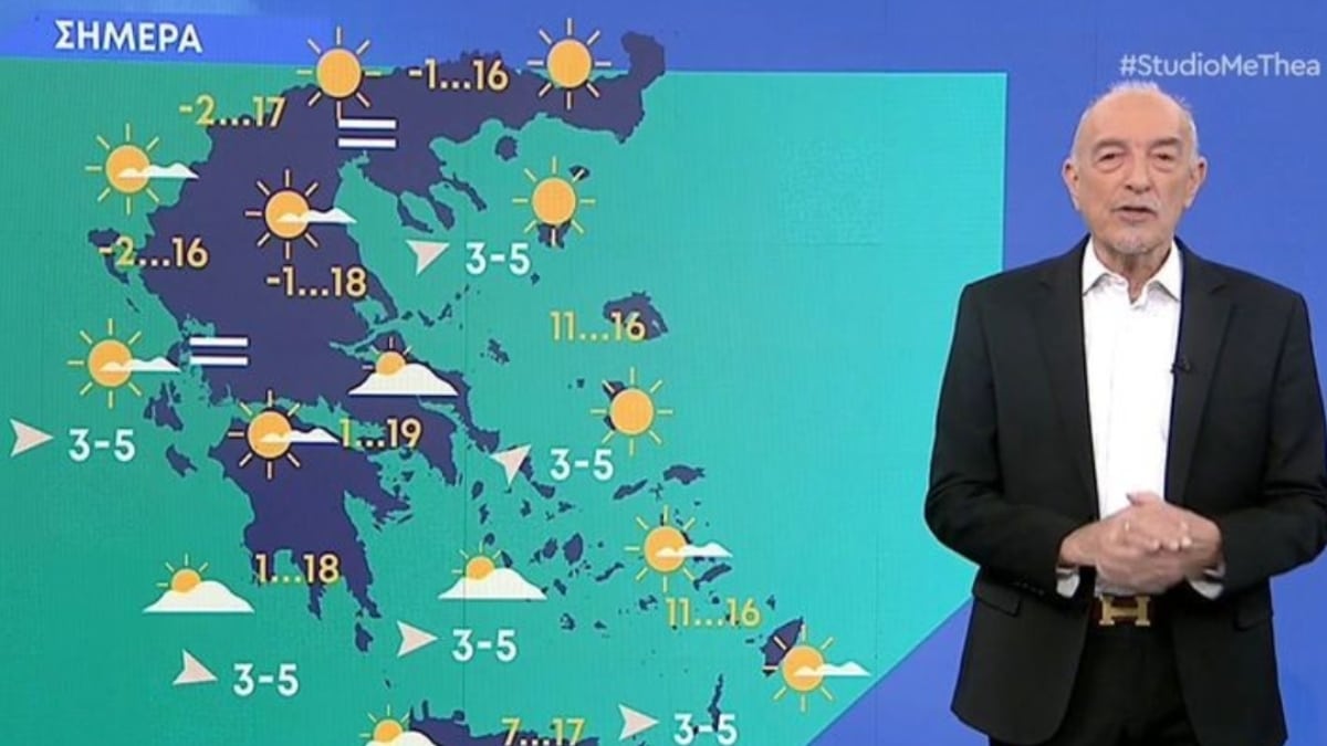 «Πρόωρη άνοιξη» από Τάσο Αρνιακό: Ανατροπή με τον καιρό – «Η θερμοκρασία θα φτάσει…»
