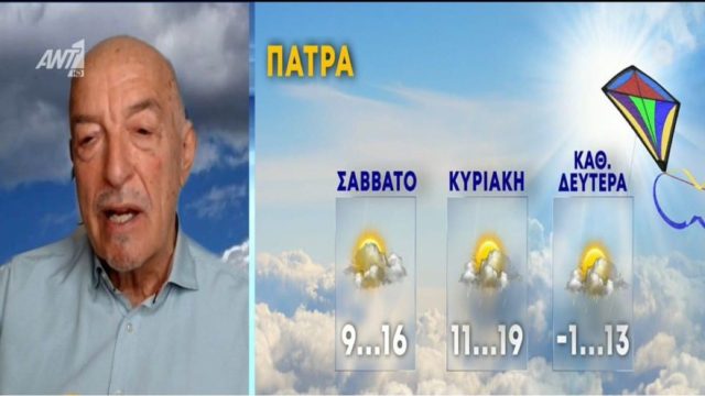 «Τράνταγμα» Τάσου Αρνιακού για τον καιρό του τριημέρου: «Δυστυχώς καρναβάλια με ομπρέλα…»