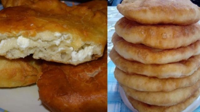 Τηγανόψωμα με φέτα της γιαγιάς που γίνονται σε 3′: Η πιο αφράτη συνταγή χωρίς μίξερ και με μόνο 6 υλικά