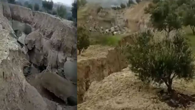 Σεισμός στην Τουρκία: Αδιανόητες εικόνες από το ρήγμα – Η Γη κόπηκε κυριολεκτικά στα δύο
