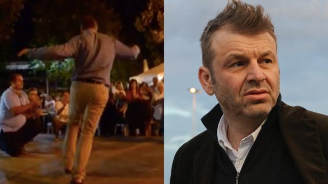 Σείστηκε η γη από τον Απόστολο Γκλέτσο: Το νέο ζεϊμπέκικο σε πλατεία και η αποθέωση (Video)