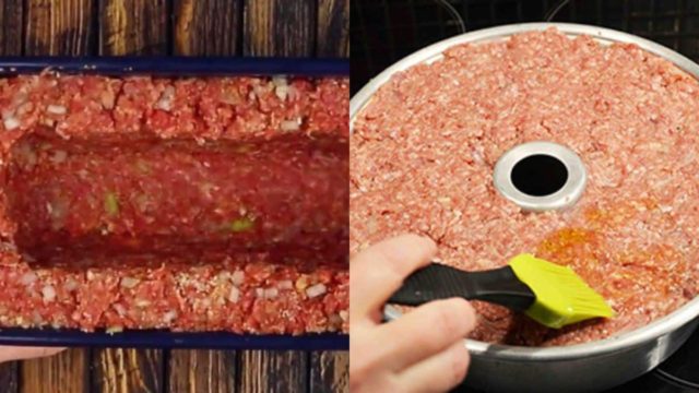 Γεμίζει μία φόρμα για κέικ με κιμά και αυγά και το βάζει στον φούρνο – Μόλις δείτε το αποτέλεσμα θα ξετρελαθείτε