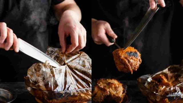 Παίρνει το κρέας, το «εγκλωβίζει» μέσα σε μία σακούλα και… Θα τρέξετε να το κάνετε και εσείς!