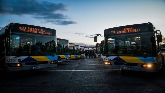 Λεωφορεία: Στάση εργασίας τη Δευτέρα – Ποιες ώρες δεν θα κυκλοφορούν