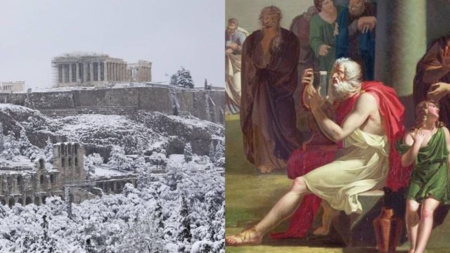 Σοκαριστική αποκάλυψη για τους Αρχαίους Έλληνες – Δεν θα πιστεύετε τι θεωρούσαν για το χιόνι