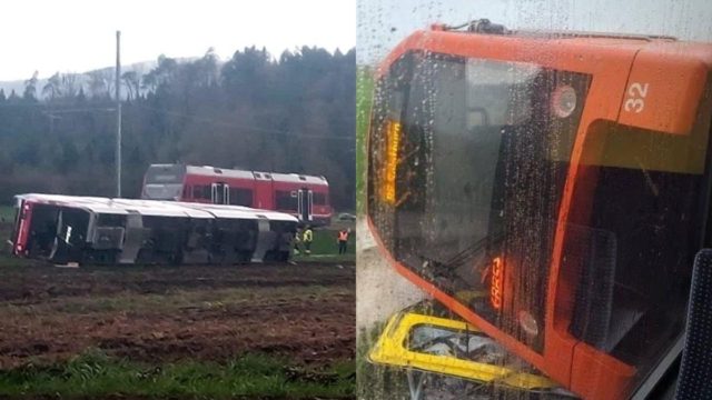 Συναγερμός στην Ελβετία: Δύο εκτροχιασμοί τρένων – Αναφορά για πολλούς τραυματίες