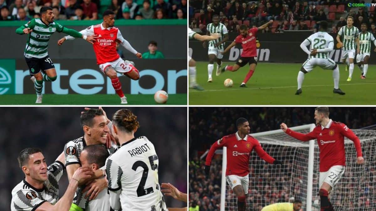 Europa League: Σίφουνας Γουνάιτεντ, προβάδισμα πρόκρισης για Γιούβε, καθάρισε η Σεβίλλη! Όλα ανοικτά σε Λισαβόνα και Βερολίνο! (videos)