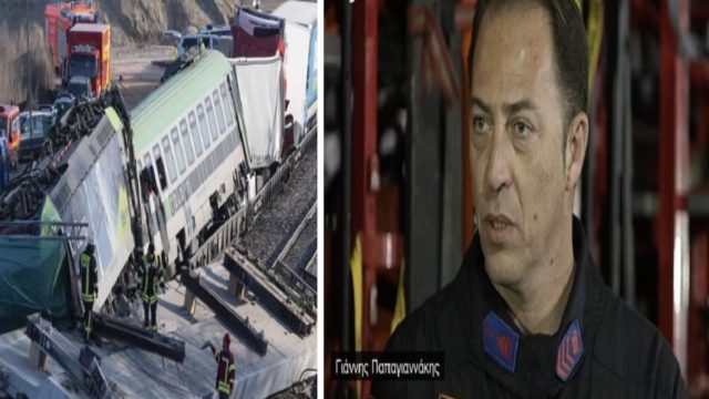 «Μύριζε παντού θάνατος! Έπρεπε να βρούμε ό,τι μπορούμε να παραδώσουμε σε σακούλα στις οικογένειες» – Φρικιαστική μαρτυρία του Γιάννη Παπαγιαννάκη για την “κόλαση” των Τεμπών