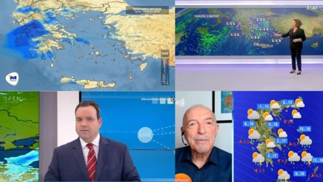 Καιρός σήμερα 7/3: Νέα κακοκαιρία με βροχές και καταιγίδες! Πού θα είναι έντονα φαινόμενα – Προειδοποίηση Κλέαρχου Μαρουσάκη, Τάσου Αρνιακού και Χριστίνας Σούζη (Video)