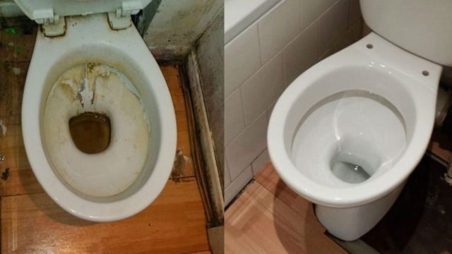 Η γιαγιά μίλησε: Λαμπίκο με μια κίνηση – Το μυστικό για κατάλευκη λεκάνη