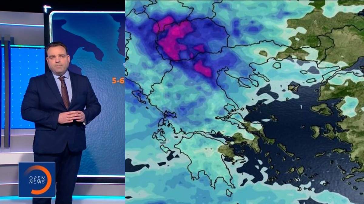 «Στράβωμα» από τον Κλέαρχο Μαρουσάκη: «Κύμα κακοκαιρίας και βροχές στην Αττική πριν…»