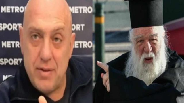 «Η εκκλησία Α.Ε. πάσχει και νοσεί από…» – Χαμός με τις δηλώσεις του Κώστα Ραπτόπουλου για τον Αμβρόσιο και την εκκλησία (Video)