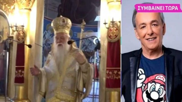 «Θεομπαίχτης, σκοταδιστής, μαύρο σκυλί του πολέμου…» – Έξαλλος ο Ανδρέας Μικρούτσικος με τον Αμβρόσιο (Video)