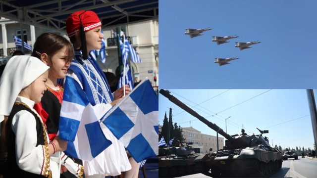 Στρατιωτική παρέλαση 25ης Μαρτίου 2023: «Κοσμοπλημμύρα» στην Αθήνα – Εντυπωσιακή απογείωση των Rafale στον αττικό ουρανό και «πρώτη» των Marder (videos)