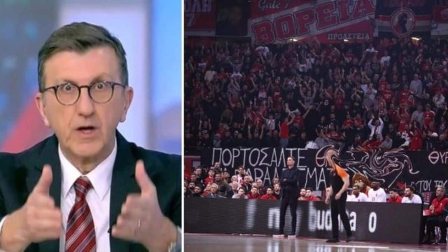 Πορτοσάλτε για τα πανό σε ΣΕΦ και «OPAP Arena»: «Αφορούσε εμένα, δεν έπρεπε να αρχίζει ο αγώνας με κρεμασμένα κουρελόπανα» (video)
