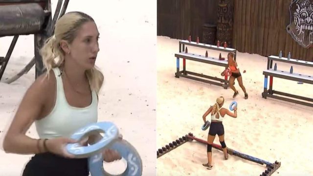 Survivor All Star: Δεν «βλέπει» καμία η Ρία Κολοβού – Τρομερή αγωνιστική άνοδος και από νίκη σε νίκη η παίκτρια των Μαχητών (video)