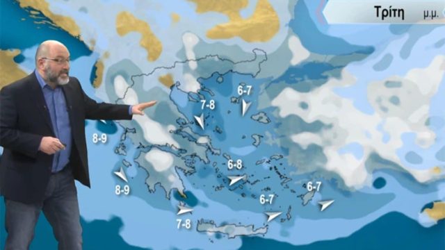 «Λευκός» καταιγισμός από Σάκη Αρναούτογλου: Ποιες περιοχές θα δουν χιόνια  – Νέα στοιχεία για την κακοκαιρία