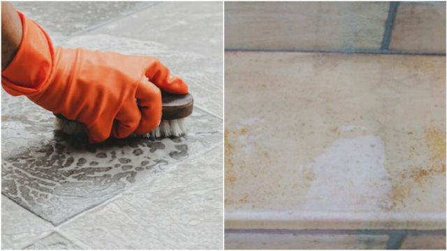 Σκουριά στα πλακάκια; Το κόλπο με μαγειρική σόδα, λεμόνι και 1 ακόμα υλικό για να την εξαφανίσετε στη στιγμή
