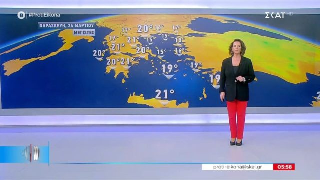Καιρικό «χειρόφρενο» από την Χριστίνα Σούζη: «Μετά τις επόμενες 48 ώρες…»