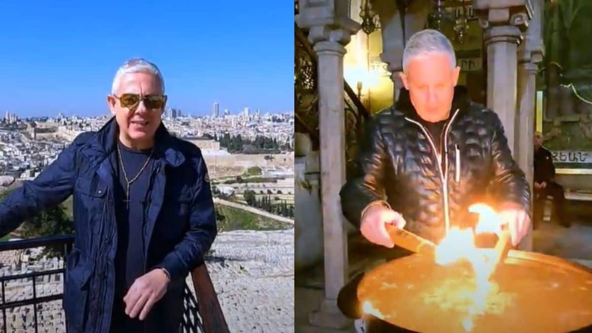 Πιο επίκαιρος από ποτέ ο Τάσος Δούσης: Μας ταξιδεύει με τις «Εικόνες» στην Ιερουσαλήμ, λίγο πριν το Πάσχα!