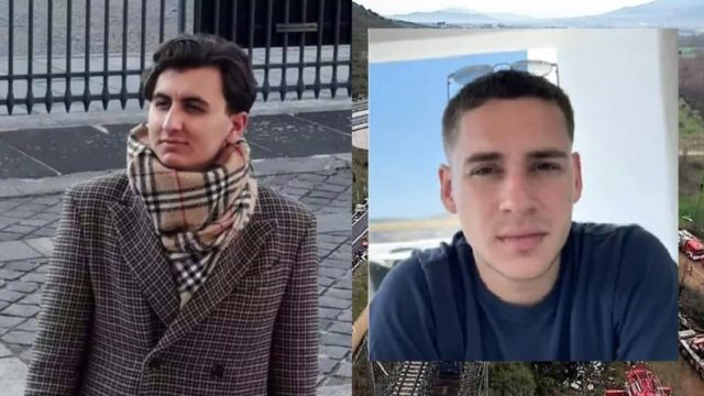 Τραγωδία στα Τέμπη: Ταυτοποιήθηκαν οι σοροί του 22χρονου Γιώργου Παπάζογλου και του 20χρονου Αναστάσιου Κουτσόπουλου – «Μαμά κοιμήσου, θα αργήσω…»