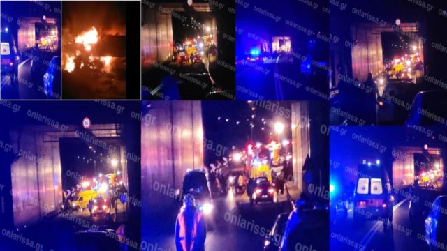 Τραγωδία στα Τέμπη: Εκτροχιάστηκε επιβατική αμαξοστοιχία μετά από σύγκρουση με εμπορικό τρένο – Αναφορές για νεκρούς, ακρωτηριασμένους, τραυματίες και εγκλωβισμένους – Οι πρώτες εικόνες από το σημείο